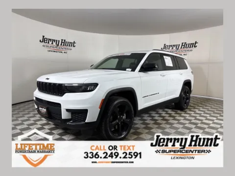 White 2023 Jeep Grand Cherokee L Altitude for sale in Lexington, NC