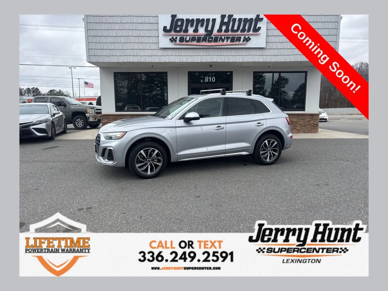 Silver 2024 Audi Q5 45 S line Premium for sale in Lexington, NC