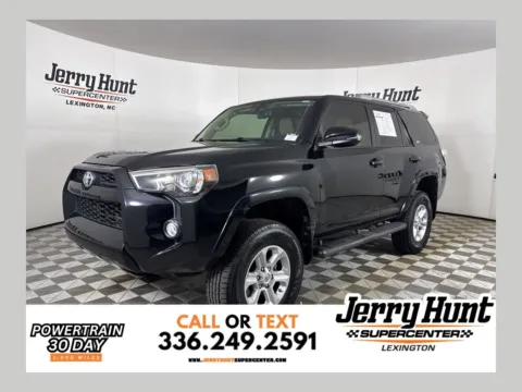 Black 2018 Toyota 4Runner SR5 Premium for sale in Lexington, NC