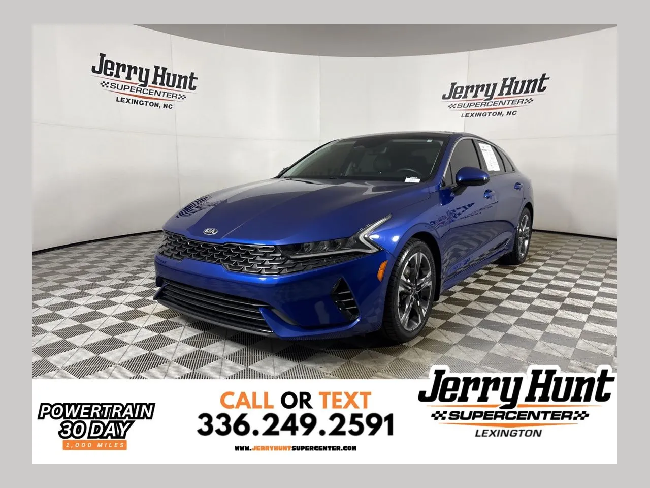 Blue 2021 Kia K5 EX for sale in Lexington, NC