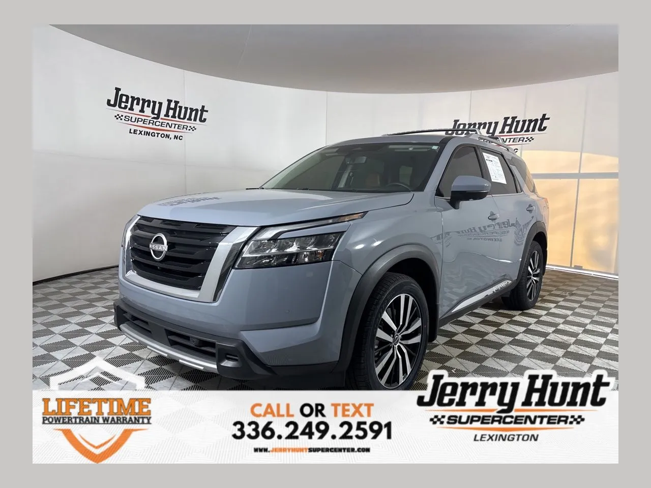Gray 2024 Nissan Pathfinder Platinum for sale in Lexington, NC