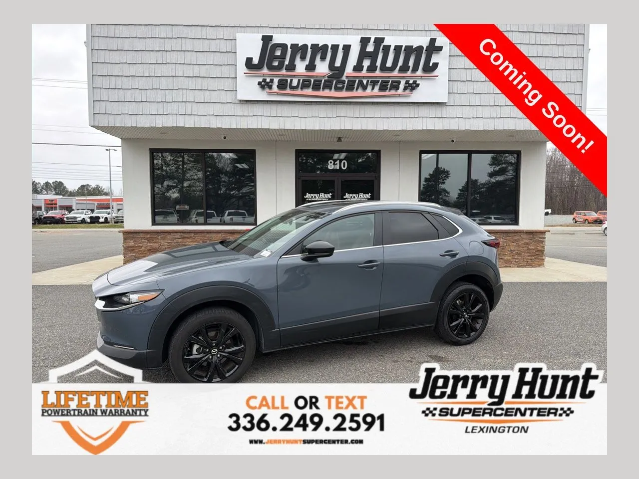 Gray 2025 Mazda CX-30 2.5 S Carbon Edition for sale in Lexington, NC