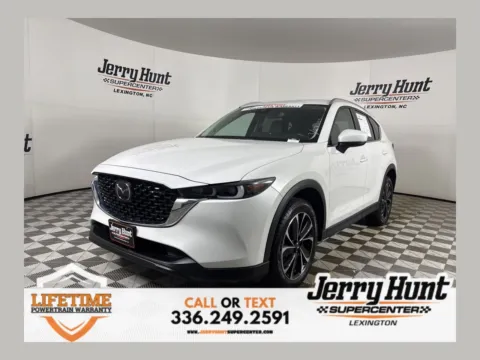 White 2023 Mazda CX-5 2.5 S Premium Package for sale in Lexington, NC