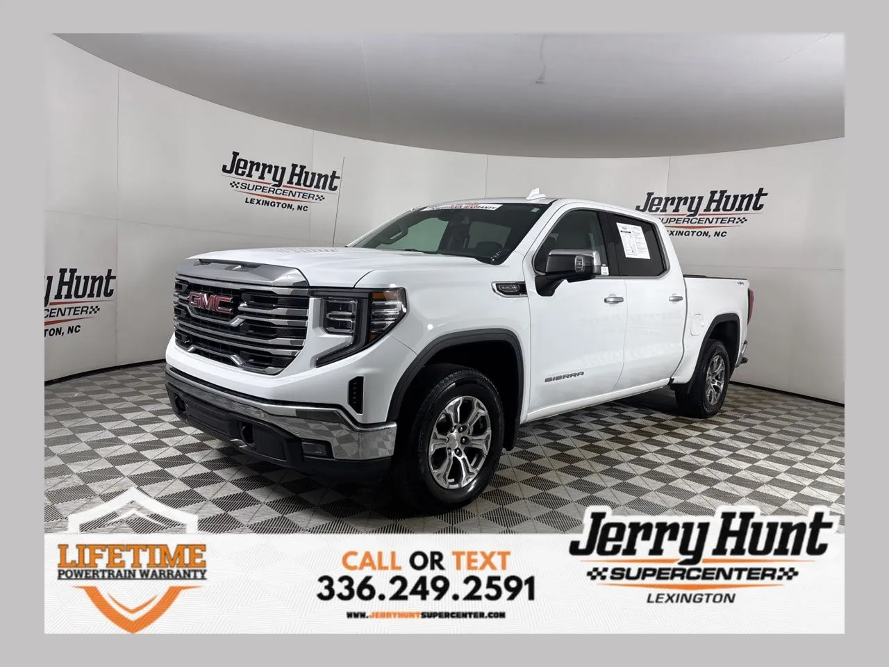 White 2025 GMC Sierra 1500 SLT for sale in Lexington, NC