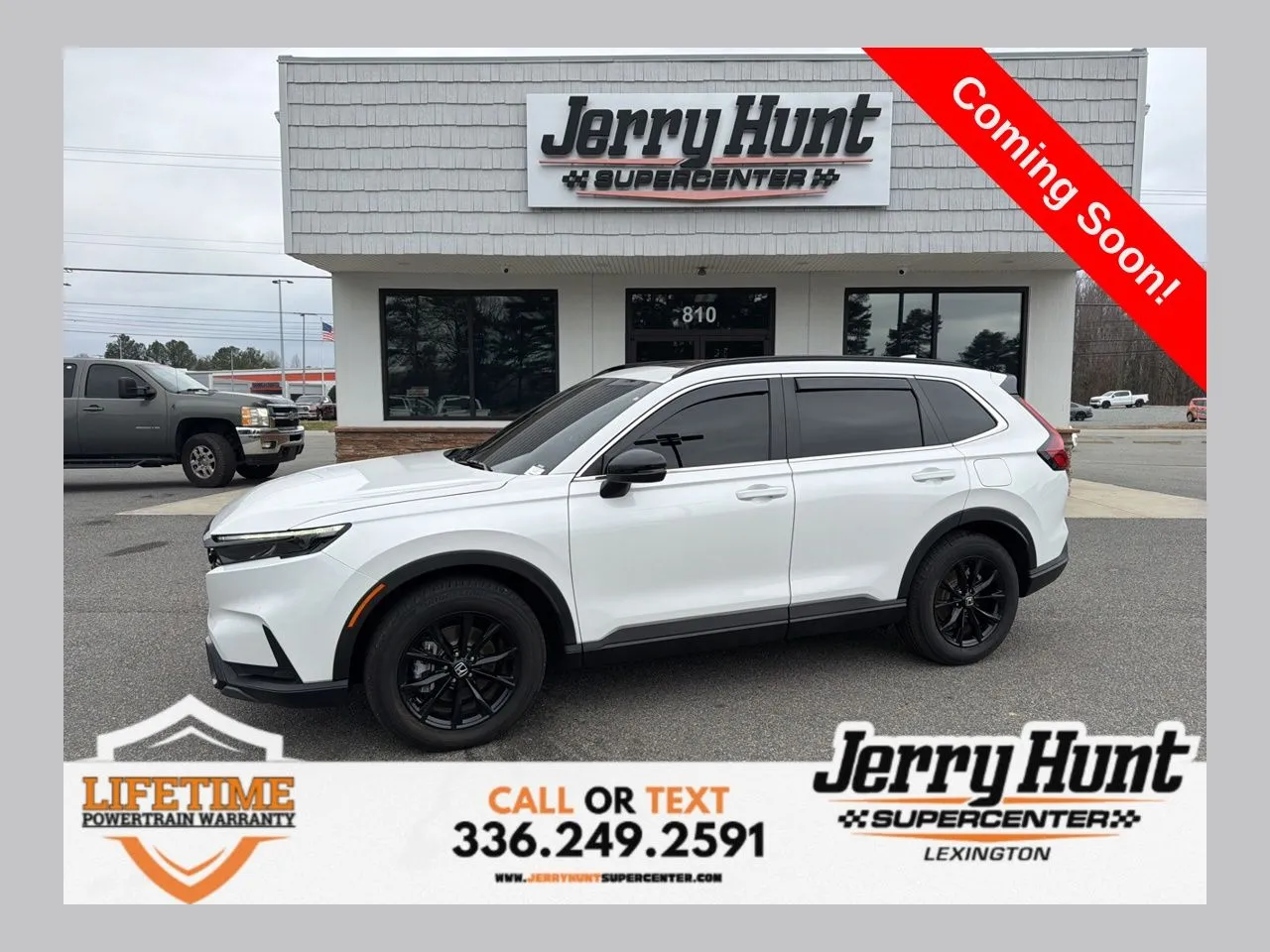 White 2025 Honda CR-V Hybrid Sport-L for sale in Lexington, NC