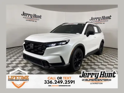 White 2025 Honda CR-V Hybrid Sport-L for sale in Lexington, NC