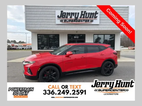 Red 2021 Chevrolet Blazer RS for sale in Lexington, NC