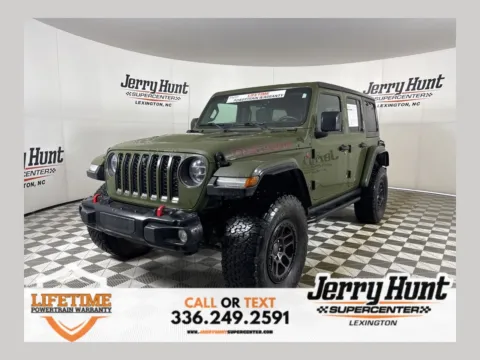 Green 2022 Jeep Wrangler Unlimited Rubicon for sale in Lexington, NC