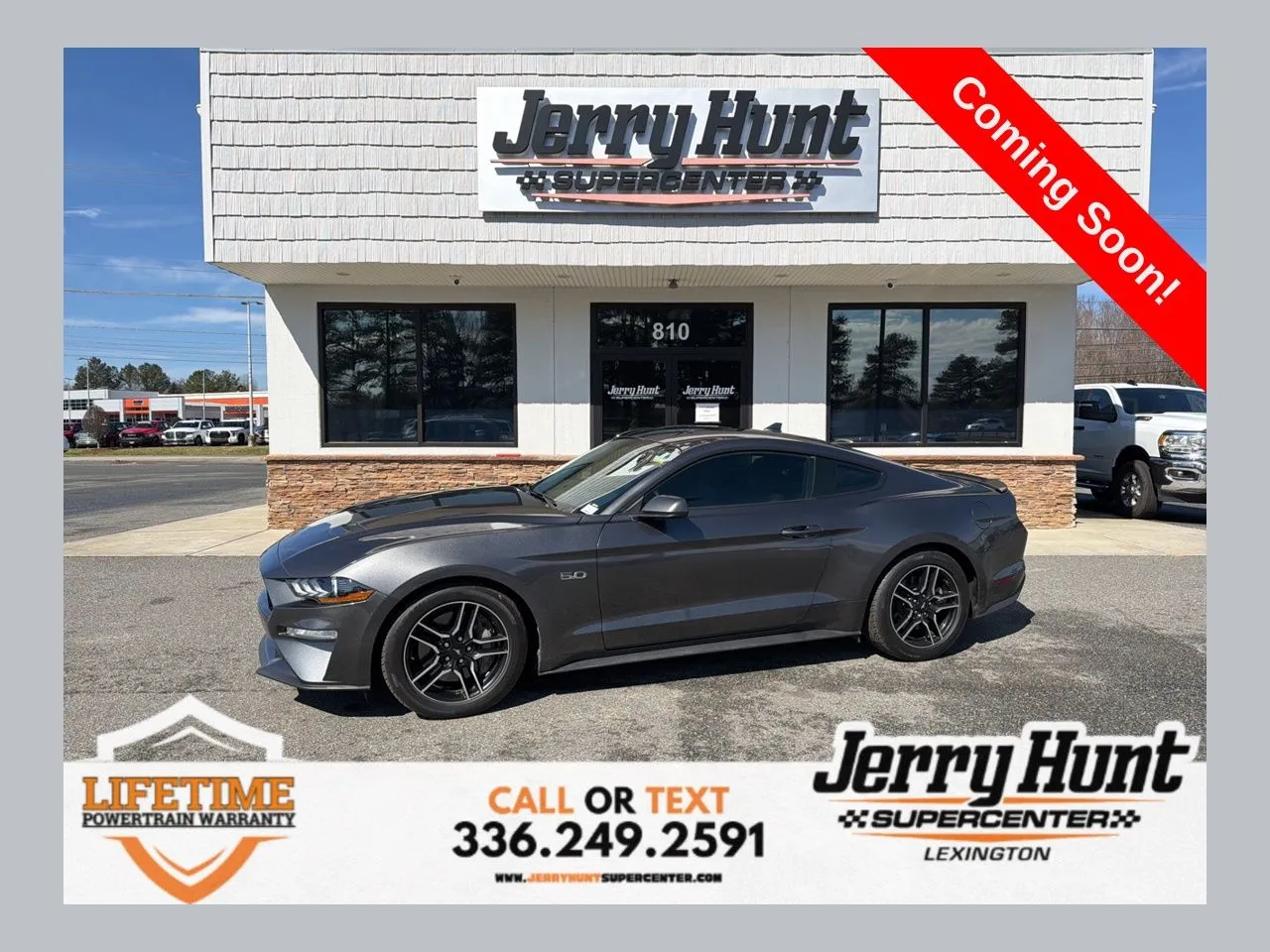 Gray 2020 Ford Mustang GT for sale in Lexington, NC