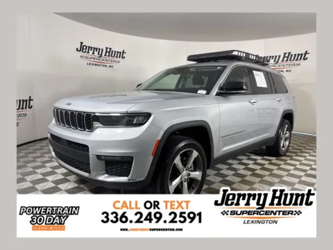 Silver 2021 Jeep Grand Cherokee L Limited for sale in Lexington, NC