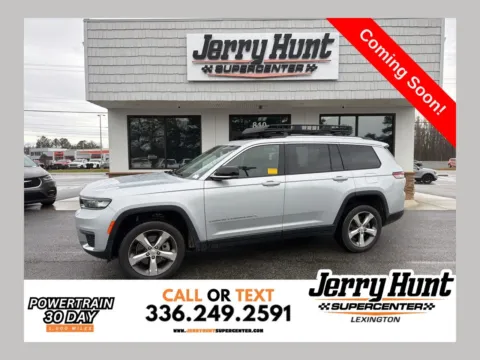 Silver 2021 Jeep Grand Cherokee L Limited for sale in Lexington, NC