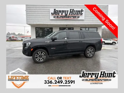 Black 2024 GMC Yukon XL AT4 for sale in Lexington, NC