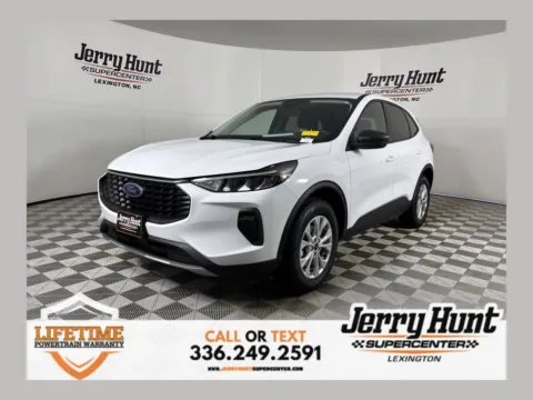 White 2025 Ford Escape Active for sale in Lexington, NC