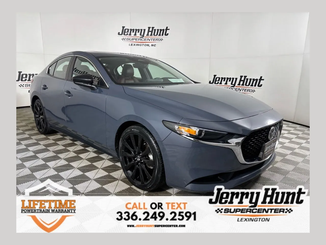 Gray 2024 Mazda Mazda3 2.5 S Carbon Edition for sale in Lexington, NC