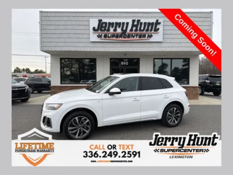 White 2023 Audi Q5 45 S line Premium for sale in Lexington, NC