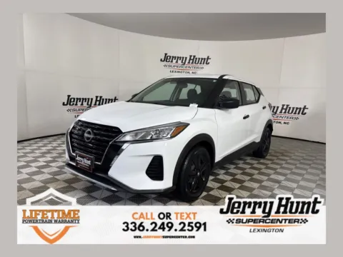 White 2023 Nissan Kicks S for sale in Lexington, NC