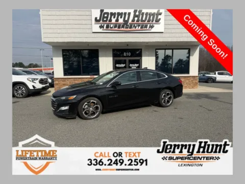 Black 2023 Chevrolet Malibu LT for sale in Lexington, NC