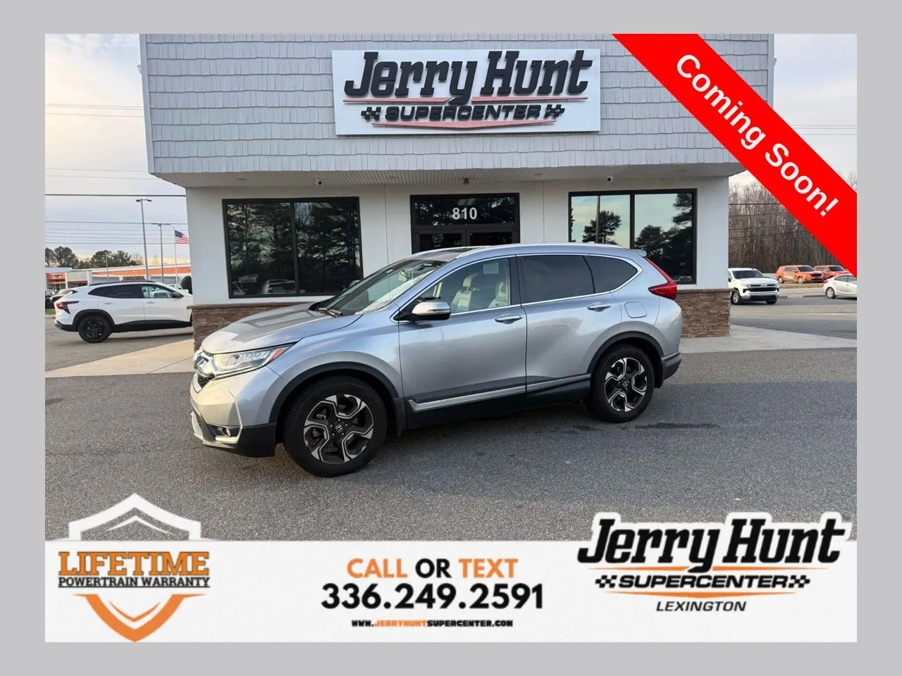Silver 2019 Honda CR-V Touring for sale in Lexington, NC