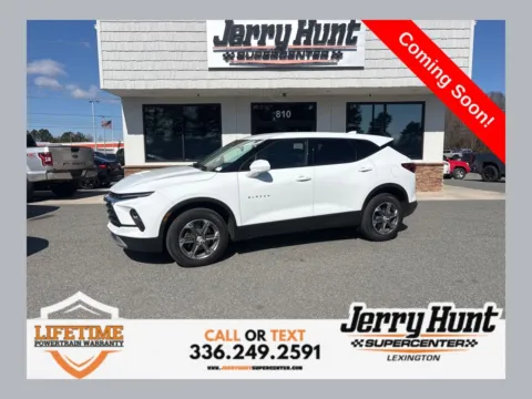 White 2024 Chevrolet Blazer LT for sale in Lexington, NC