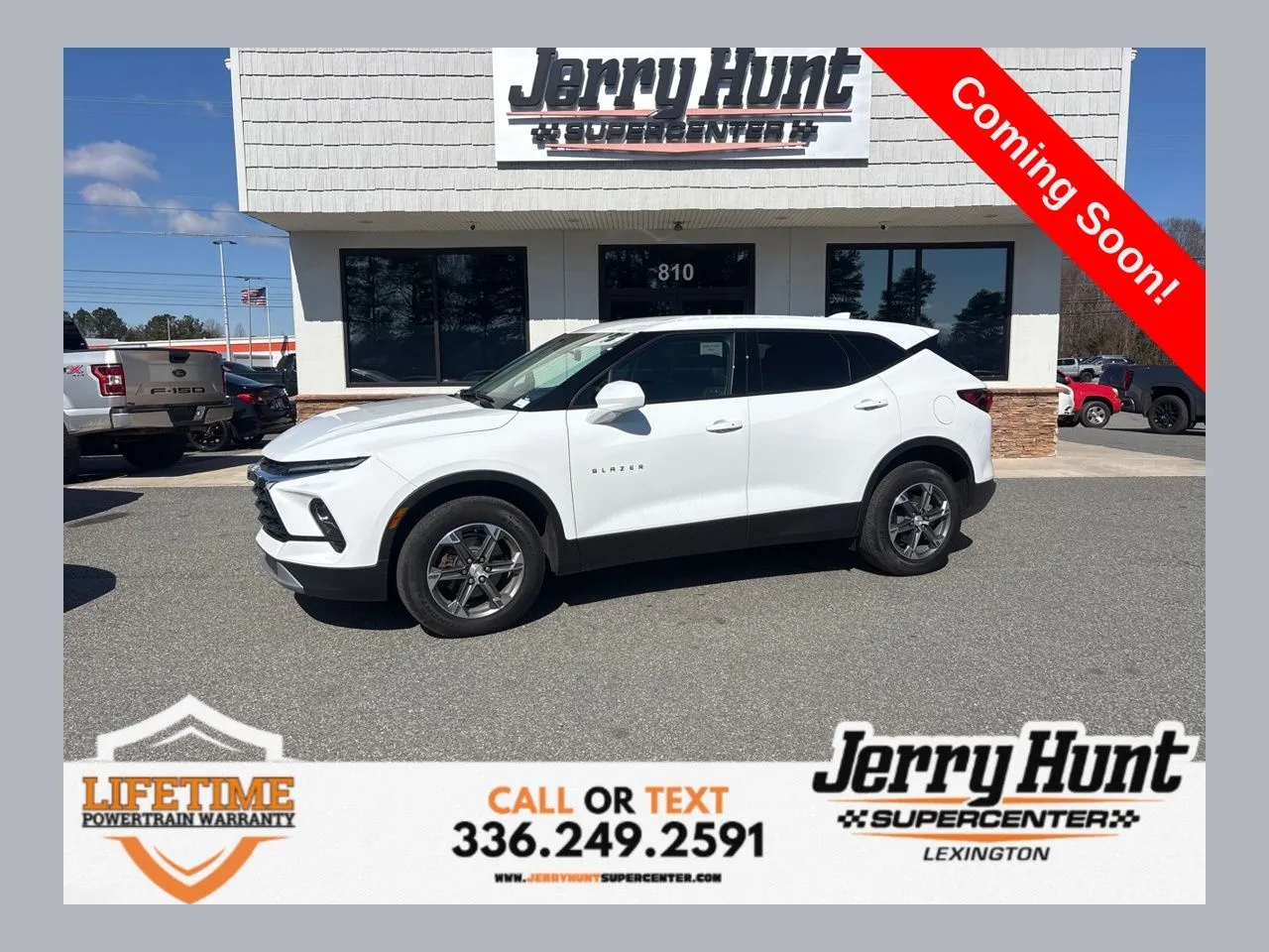 White 2024 Chevrolet Blazer LT for sale in Lexington, NC