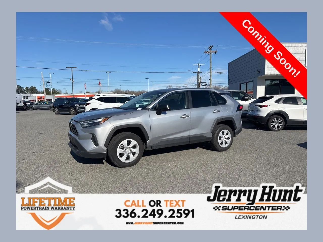 Silver 2025 Toyota RAV4 LE for sale in Lexington, NC