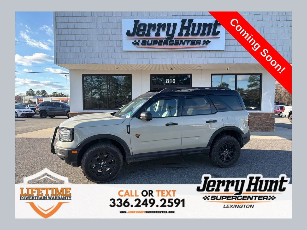 Brown 2025 Ford Bronco Sport Badlands for sale in Lexington, NC