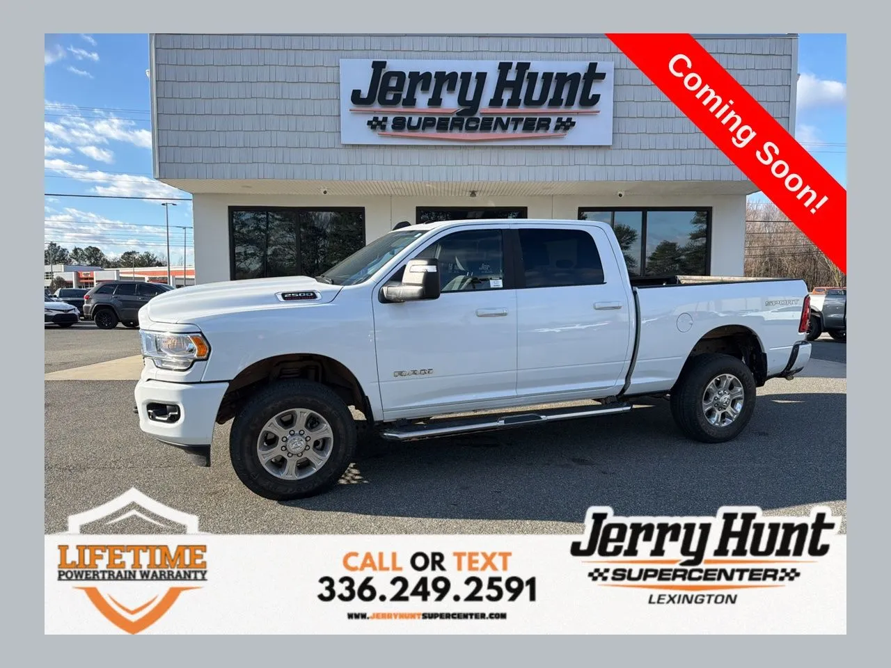 White 2024 Ram 2500 Big Horn for sale in Lexington, NC