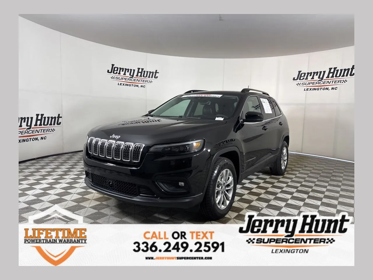 Black 2022 Jeep Cherokee Latitude Lux for sale in Lexington, NC