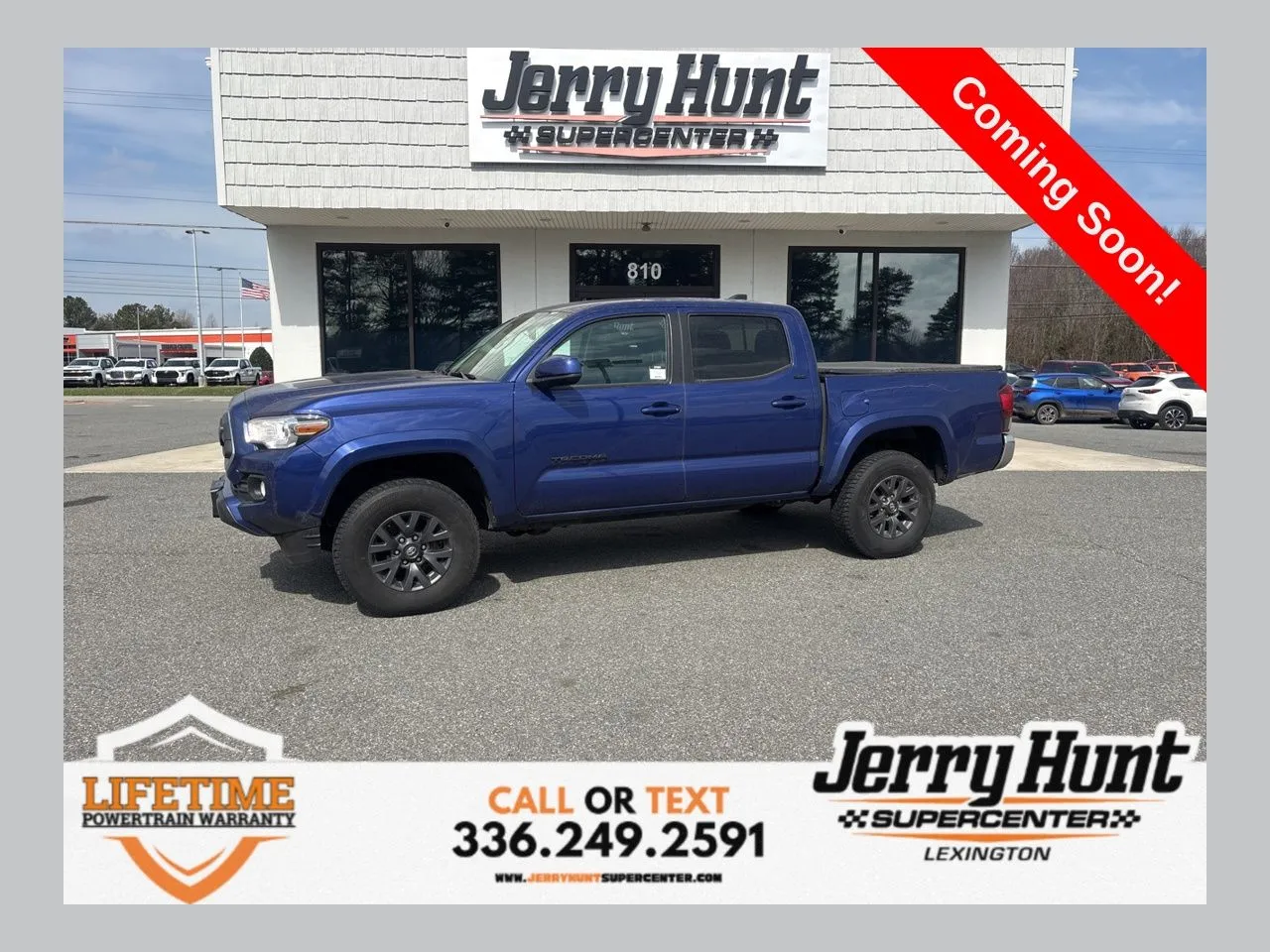 Blue 2023 Toyota Tacoma SR5 for sale in Lexington, NC
