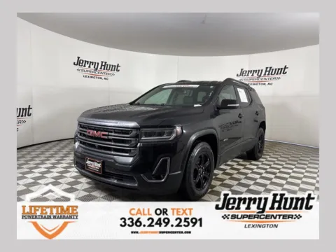 Black 2023 GMC Acadia AT4 for sale in Lexington, NC