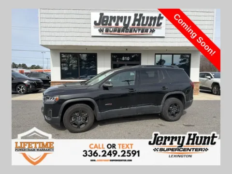 Black 2023 GMC Acadia AT4 for sale in Lexington, NC