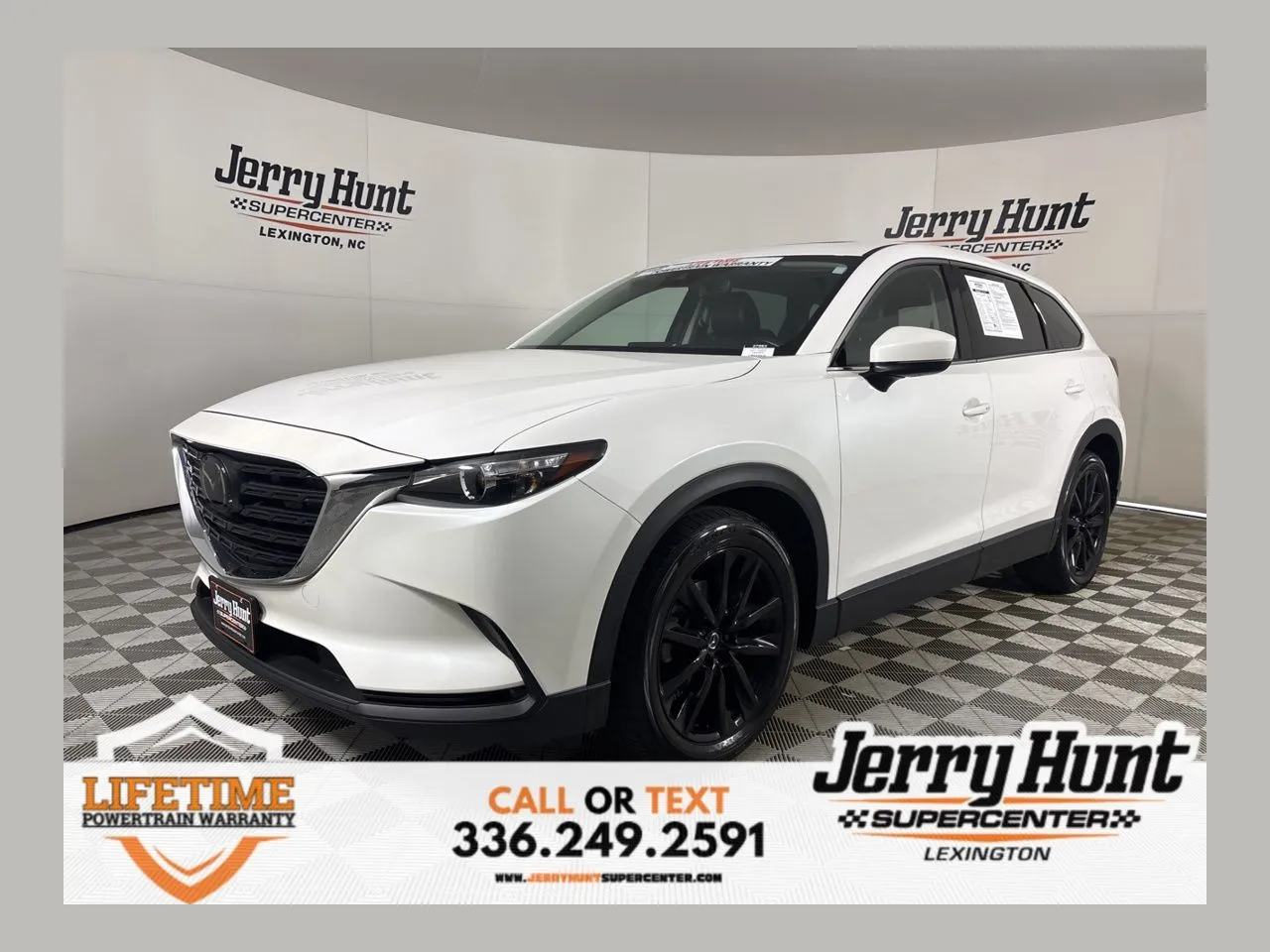 White 2023 Mazda CX-9 Touring Plus for sale in Lexington, NC