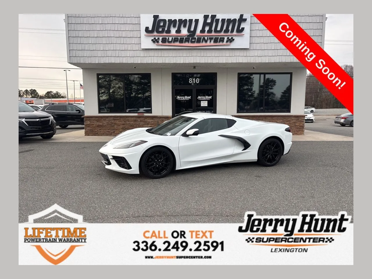 White 2024 Chevrolet Corvette Stingray for sale in Lexington, NC