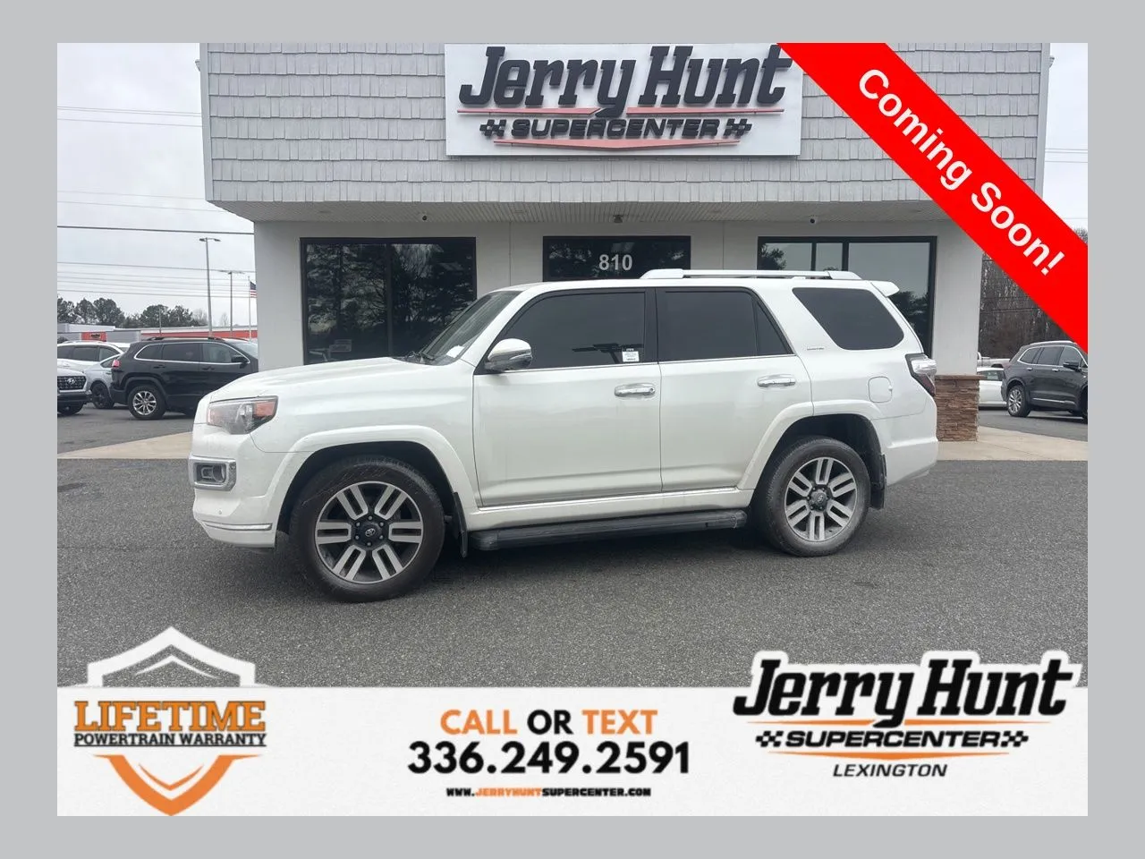 White 2023 Toyota 4Runner Limited for sale in Lexington, NC