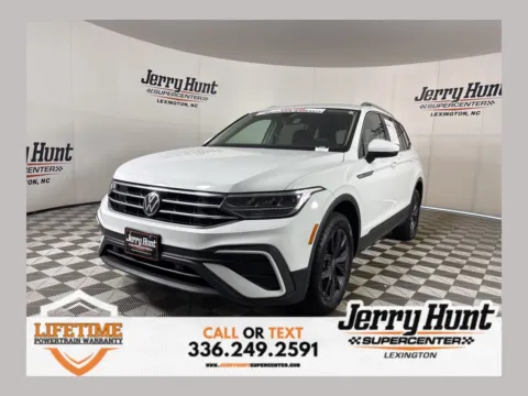 White 2022 Volkswagen Tiguan 2.0T SE for sale in Lexington, NC