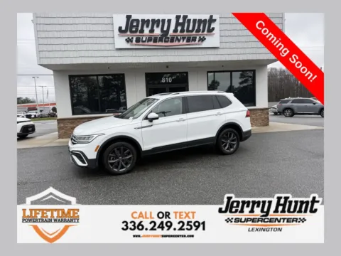 White 2022 Volkswagen Tiguan 2.0T SE for sale in Lexington, NC
