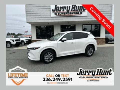 White 2025 Mazda CX-5 2.5 S Preferred Package for sale in Lexington, NC