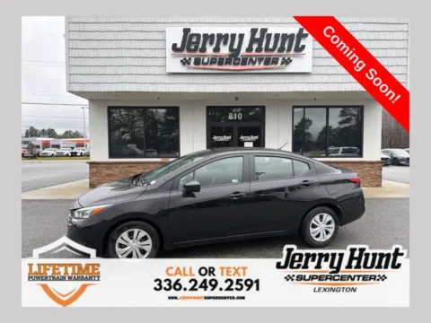 Black 2025 Nissan Versa 1.6 S for sale in Lexington, NC
