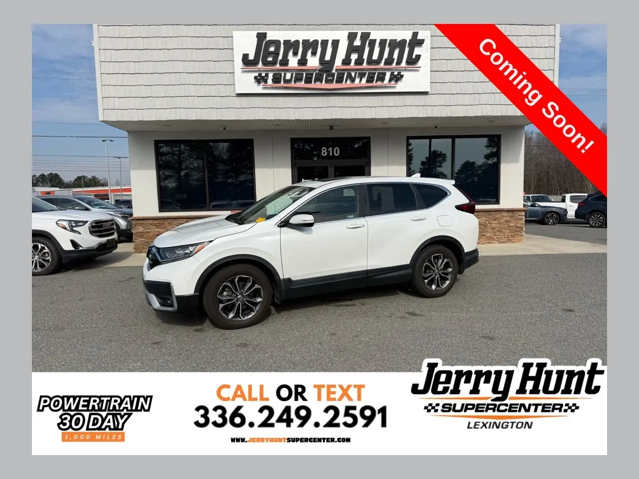 White 2021 Honda CR-V EX for sale in Lexington, NC