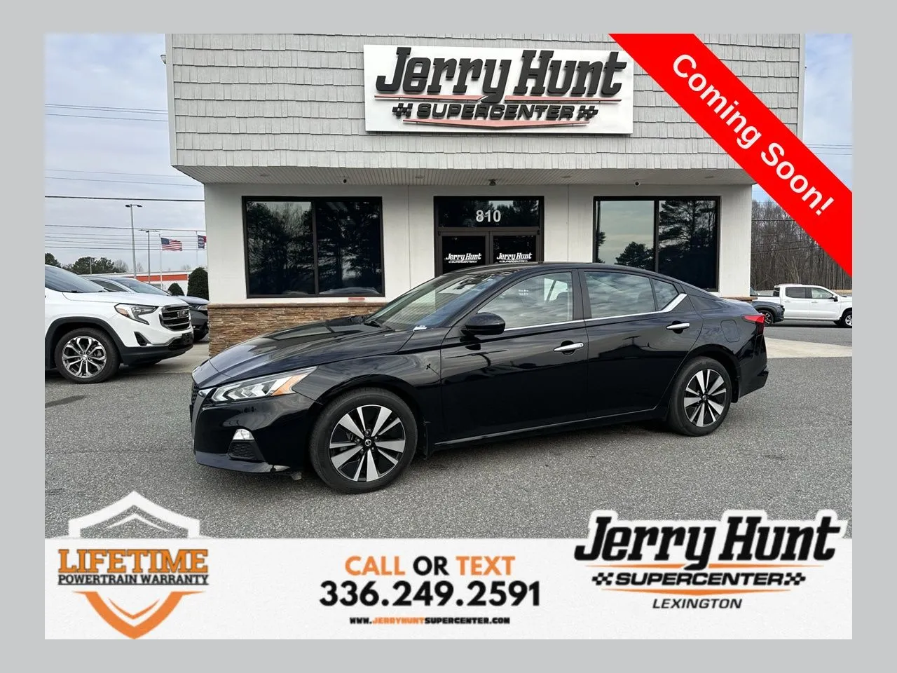 Black 2021 Nissan Altima 2.5 SV for sale in Lexington, NC