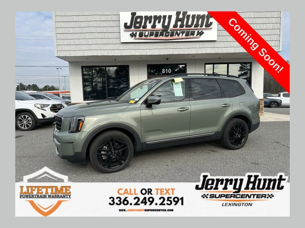 Green 2023 Kia Telluride EX X-Line for sale in Lexington, NC