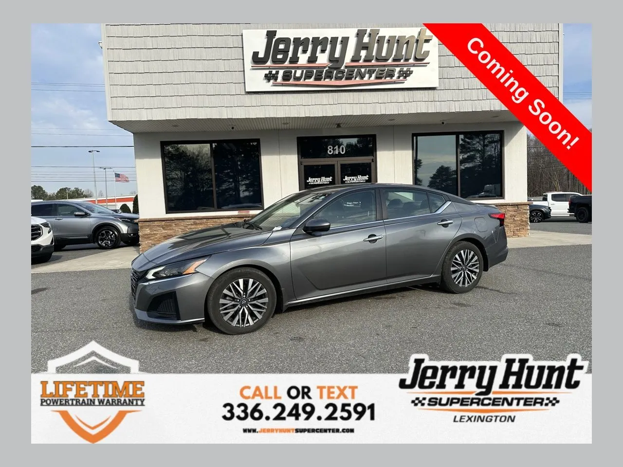 Gray 2023 Nissan Altima 2.5 SV for sale in Lexington, NC