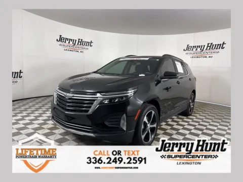 Black 2022 Chevrolet Equinox LT for sale in Lexington, NC