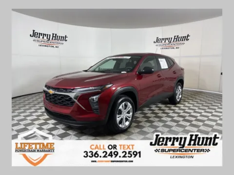Red 2025 Chevrolet Trax LS for sale in Lexington, NC