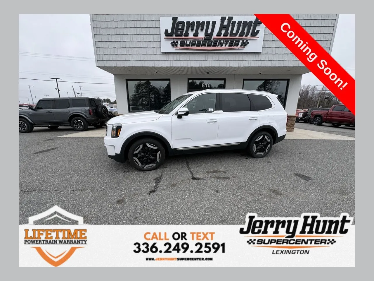 White 2024 Kia Telluride S for sale in Lexington, NC