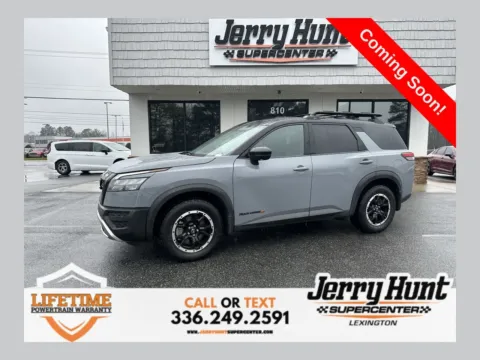 Black 2024 Nissan Pathfinder Rock Creek for sale in Lexington, NC