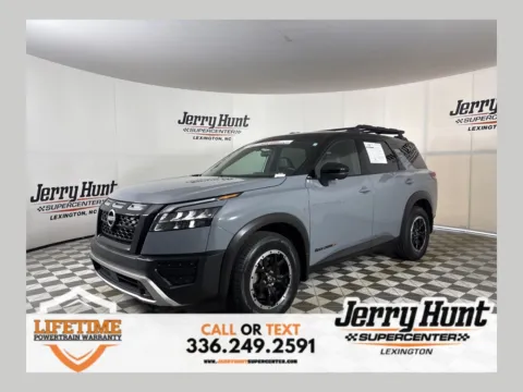 Black 2024 Nissan Pathfinder Rock Creek for sale in Lexington, NC