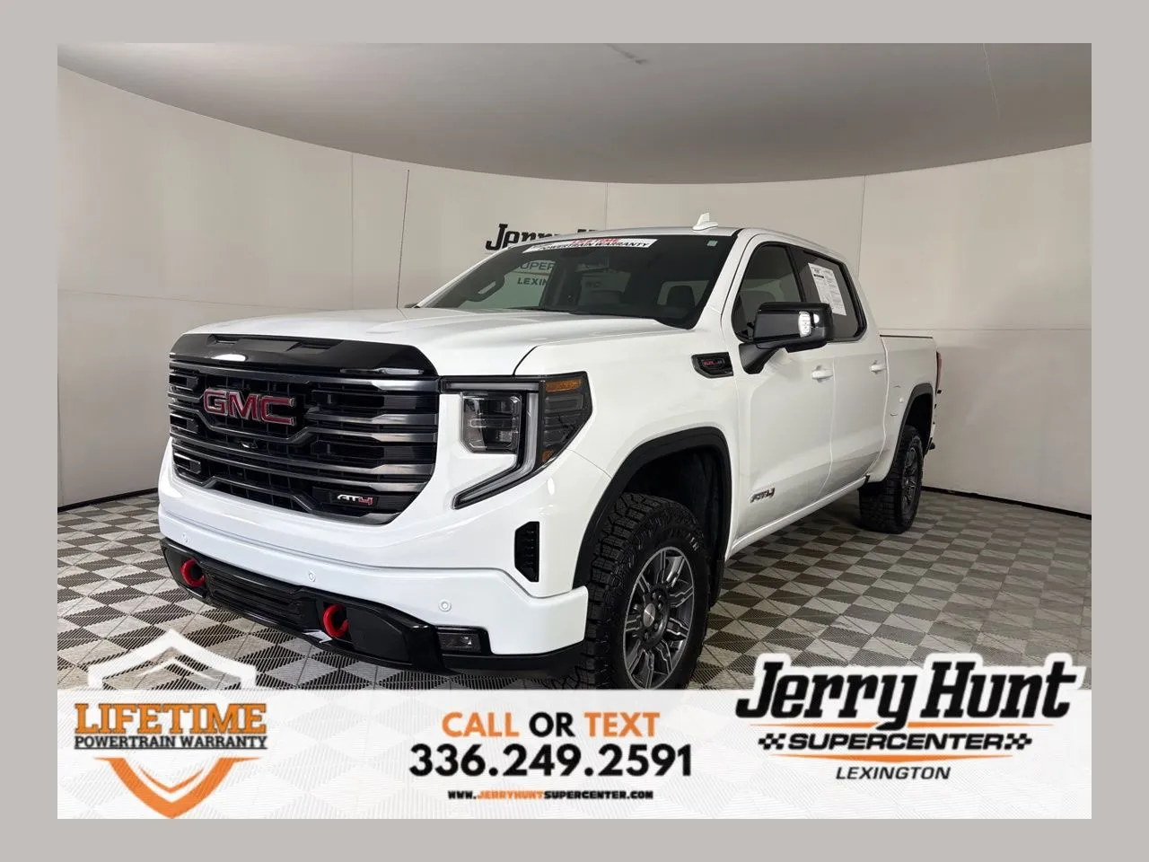 White 2025 GMC Sierra 1500 AT4 for sale in Lexington, NC