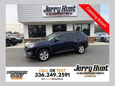 Blue 2021 Toyota RAV4 XLE for sale in Lexington, NC