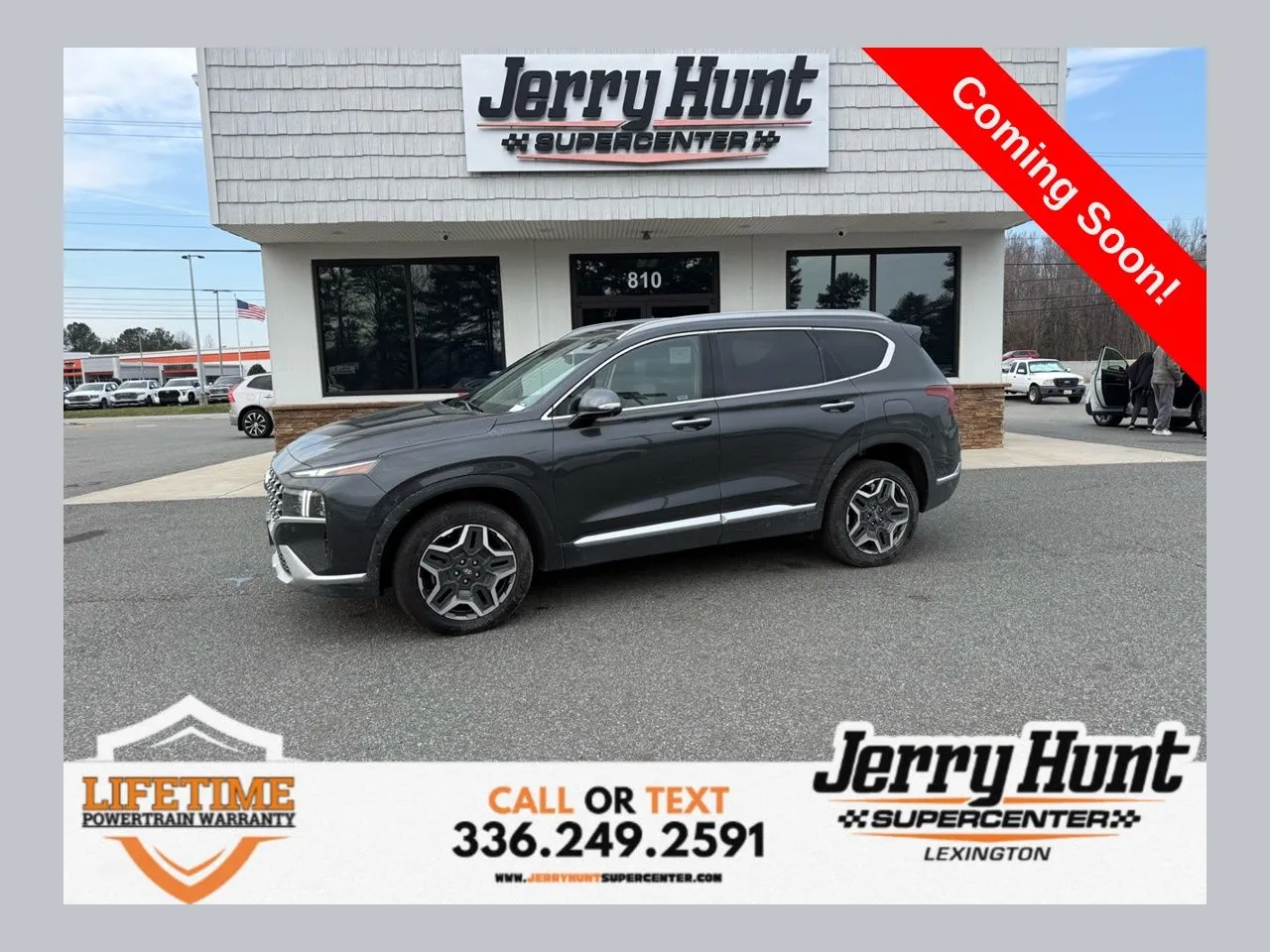 Gray 2023 Hyundai Santa Fe Limited for sale in Lexington, NC